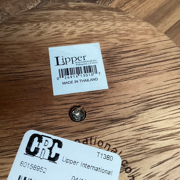 Lipper International 10- Inch Environmentally Friendly Acacia Kitchen Turntable - Picture 7 of 7